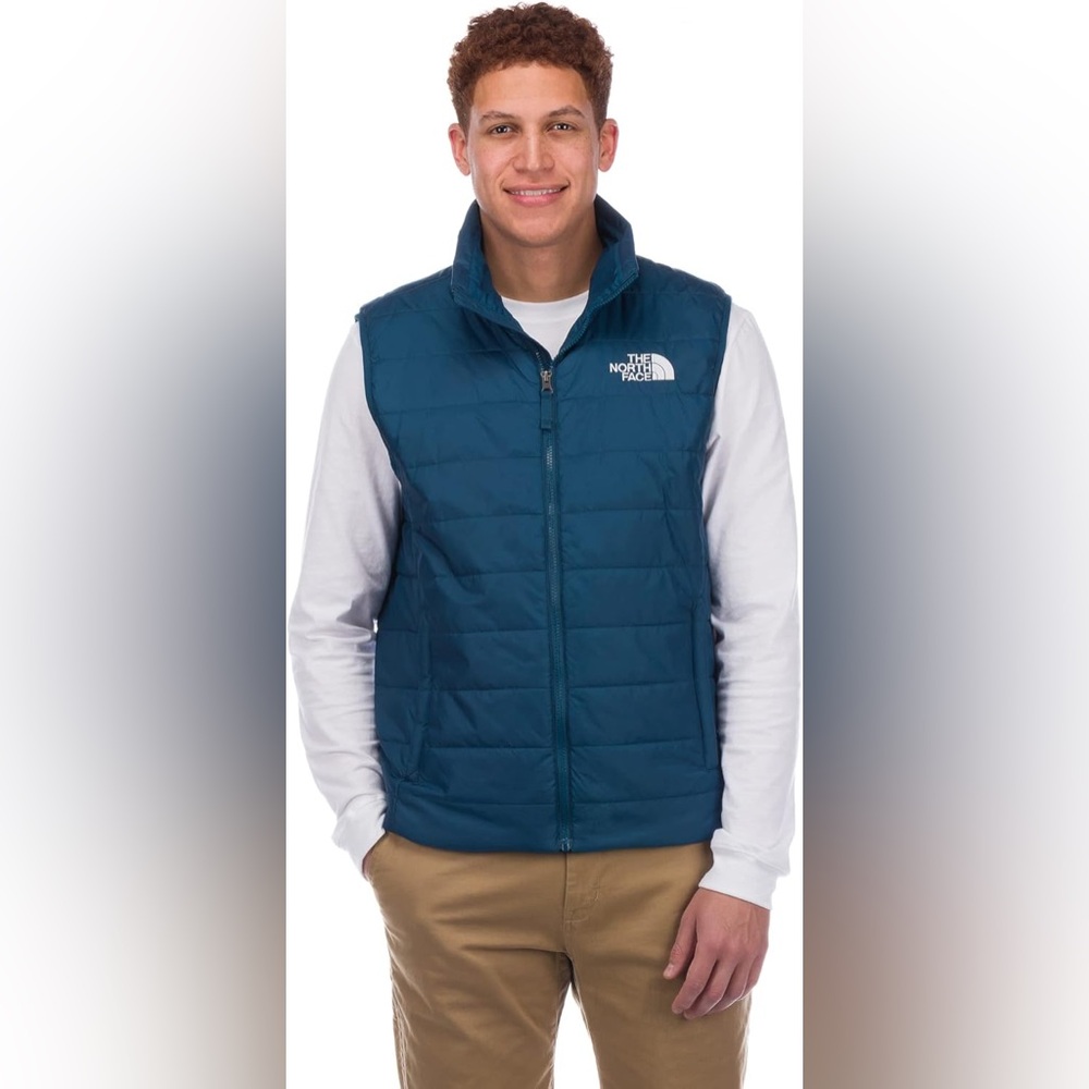 The North Face Men's Blue/Teal Men's Flare Vest (read sizing note)